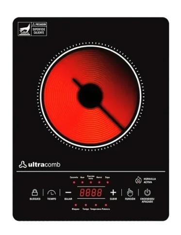 Anafe el茅ctrico Ultracomb AN-2211 negro 220V