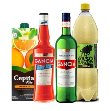 Aperitivo Gancia + Spritz + Cepita Naranja + Pomelo   18%  OFF