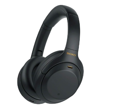 Aud铆fonos de Diadema SONY Inal谩mbricos Bluetooth Over Ear WH-1000XM4 