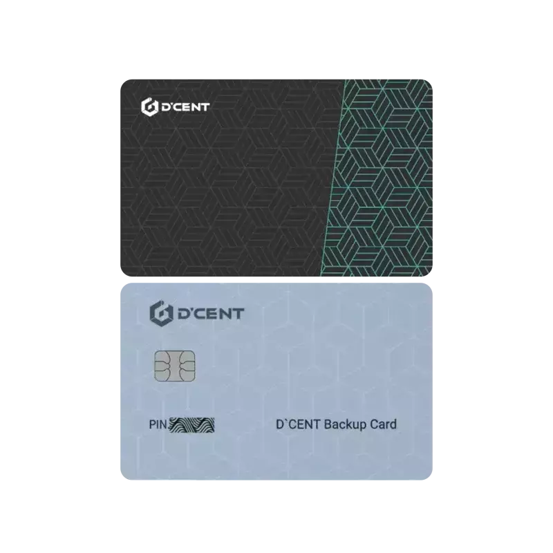 Billetera D’CENT All-in-One — Tu Billetera Cripto Compacta de Alta Seguridad (para EVM)