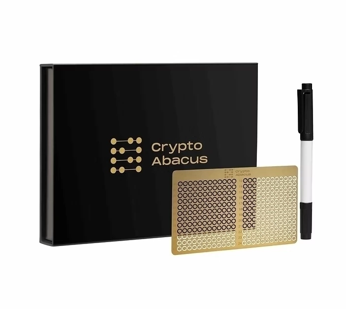 Crypto ABACUS Tarjeta Criptografica Guarda Seed