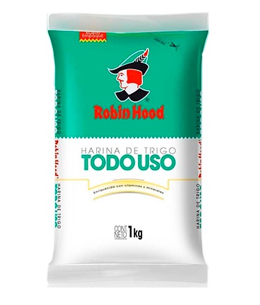 HARINA DE TRIGO ROBIN HOOD TODO USO 1KG (UN)