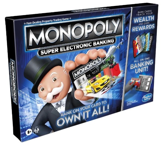 Juego de mesa Monopoly Super electronic banking 
