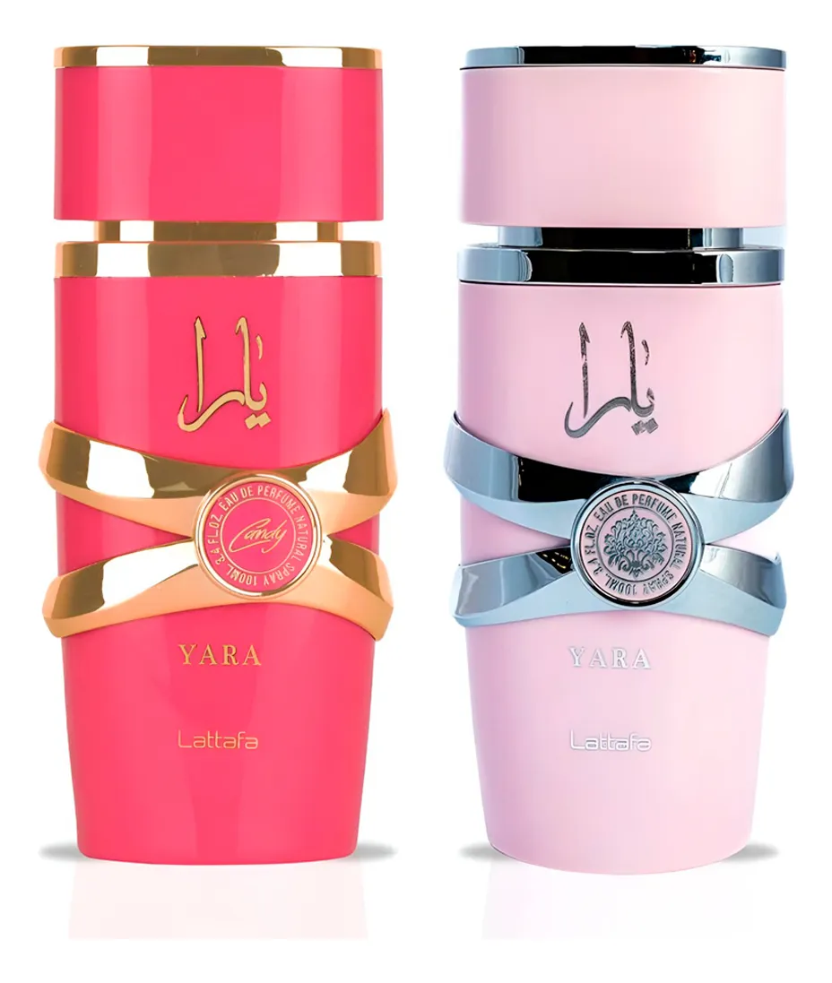 Kit Perfume Lattafa Yara Candy Yara EDP Femenino 2x100ml