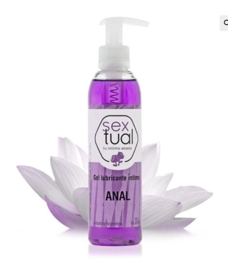 Lubricante ANAL aroma a ROSAS Sextual 200 ml
