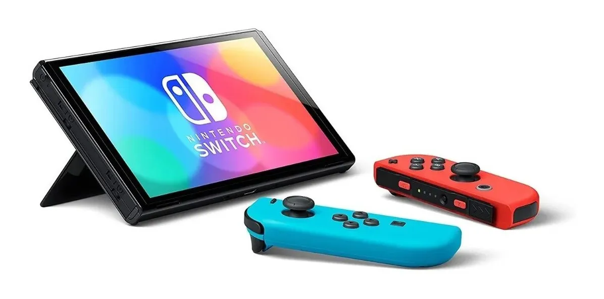 Nintendo Switch OLED 64GB Neon 