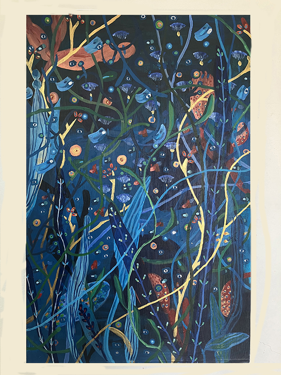 Obra De Arte, ALGAS DORADAS, De Nazarena Pereyra