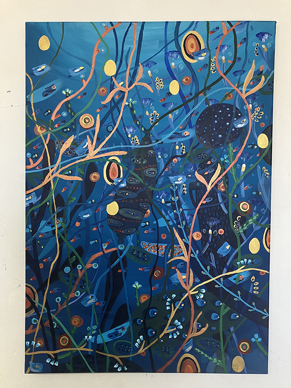 Obra De Arte, COBRE Y DORADO, De Nazarena Pereyra