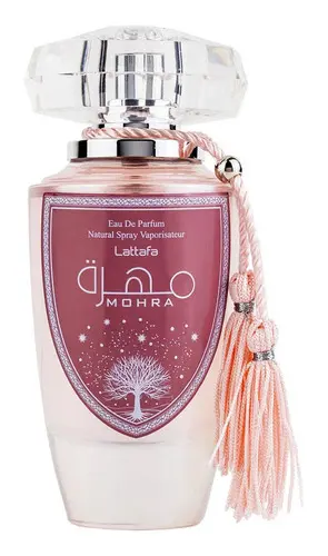 Perfume Lattafa Mohra Silky Rose Eau de Parfum Feminino 100ml