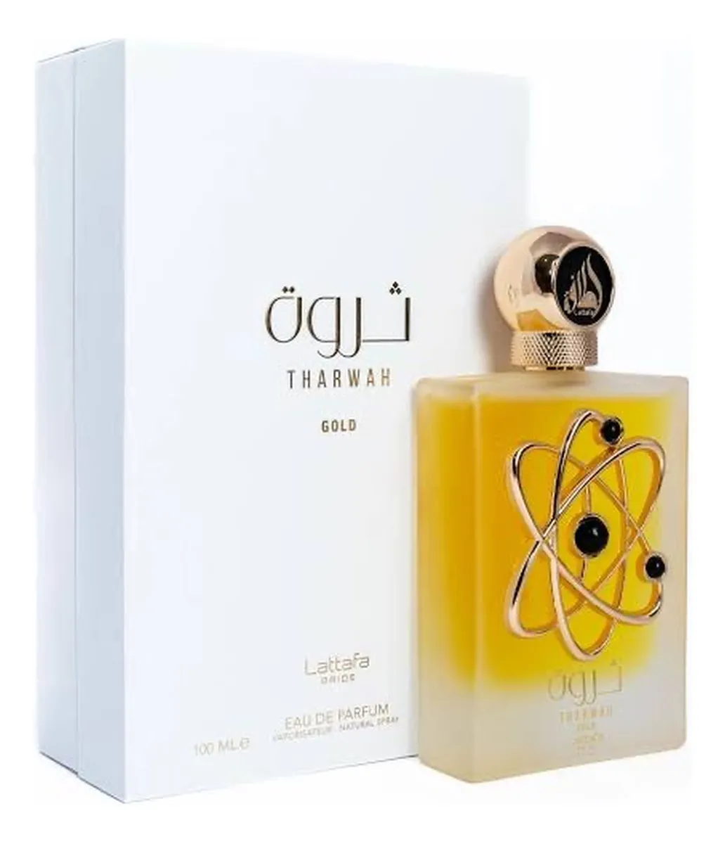 Perfume Lattafa Tharwah Gold EDP 100ML