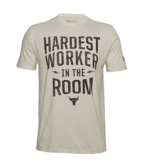 Prj Rock Hardest Worker Ss Camiseta Manga Corta De Hombre 