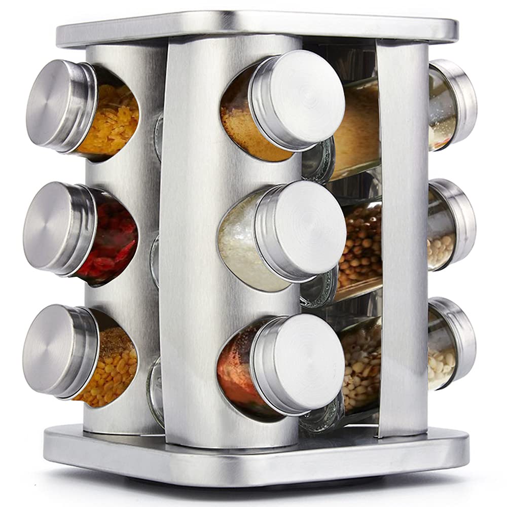Spice Carousel 12 Jar Rotating